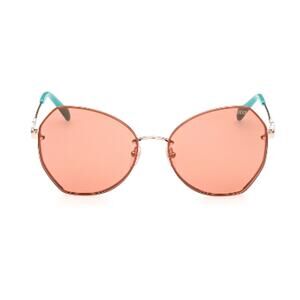 Emilio Pucci 61mm Square Sunglasses Shiny Rose Gold